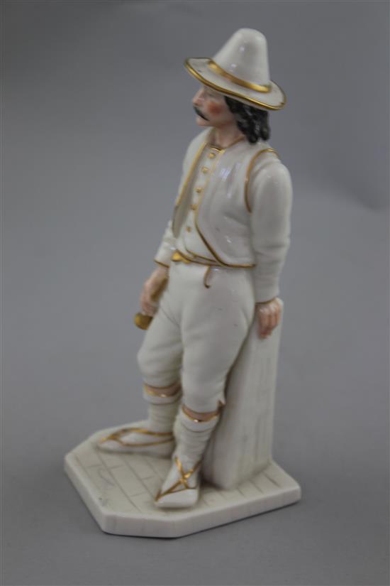 A Royal Worcester figure of The Italian, 18cm